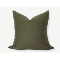 Army green outlet pillows